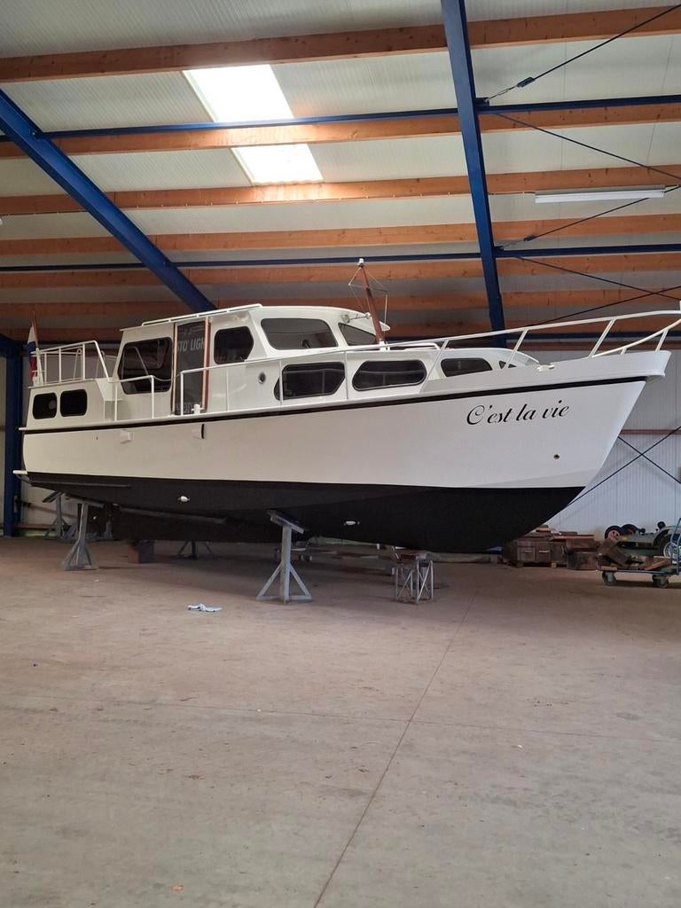 Stalen Motorjacht 'C'est la vie' - faber kruiser 10.50, Watersport en Boten, Staal, Diesel, Ophalen of Verzenden, Zo goed als nieuw