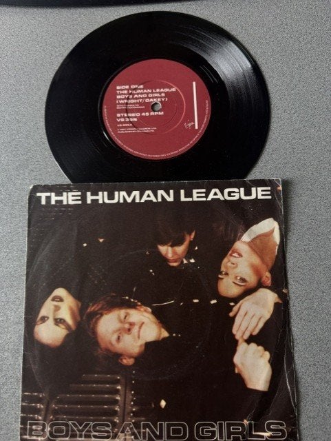 THE HUMAN LEAGUE - boys and girls 7 INCH SINGLE 1981 UK, Gebruikt, 7 inch, Ophalen of Verzenden, Pop