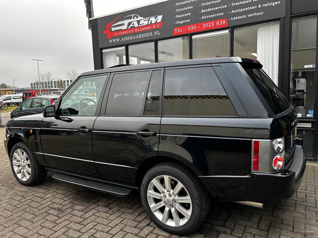 Land Rover Range Rover 4.2 V8 Supercharged, Auto's, 4197 cc, Gebruikt, Zwart, Leder
