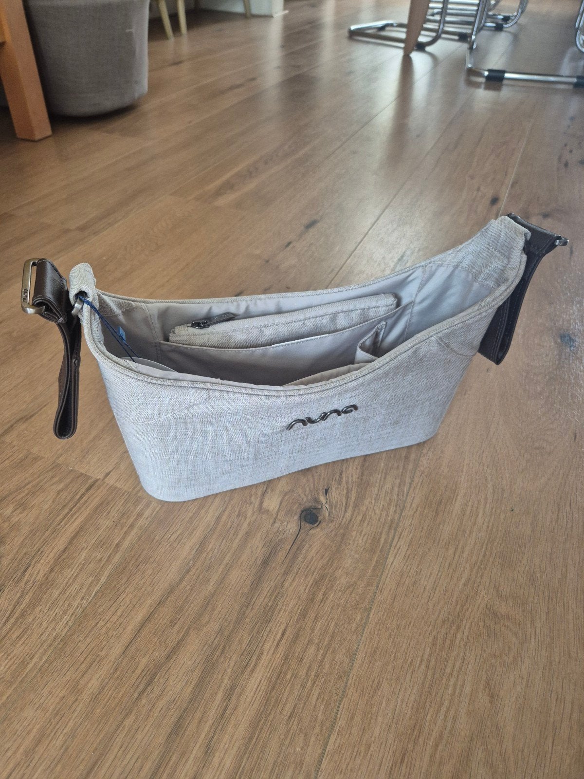 Nuna Stroller Organiser Champagne - Nieuw, Ophalen of Verzenden, Nieuw, Kinderwagen, Overige merken
