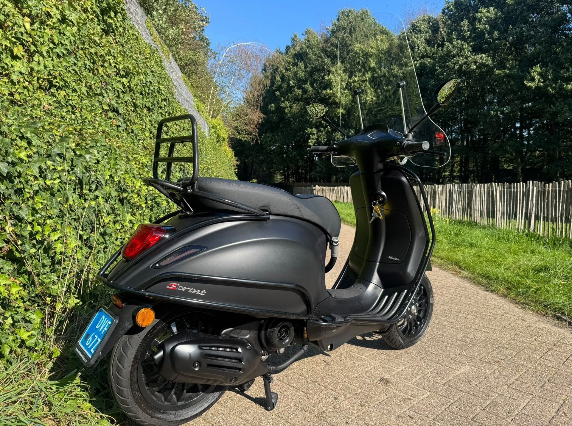 Vespa Sprint 50 NOTTE FULL OPTIES BETAAL met in3, Overige modellen, V
v  v, NL, 50 cc, Gebruikt