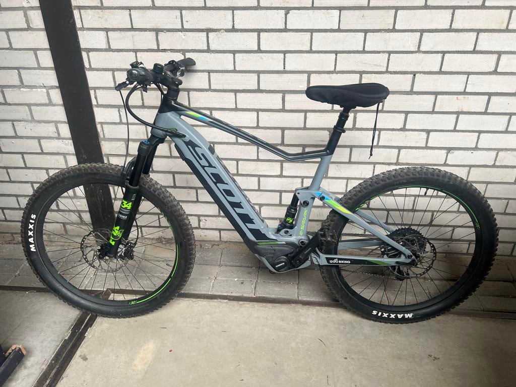 Scott E-Bike ATB Mountainbike Heren, Gebruikt, Versnellingen, 57 tot 61 cm, Schijfrem