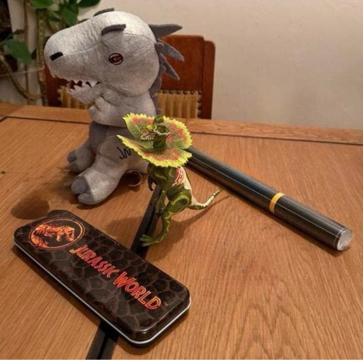 Jurassic Park vintage + modern, Ophalen of Verzenden, Gebruikt, Film, Beeldje, Replica of Model