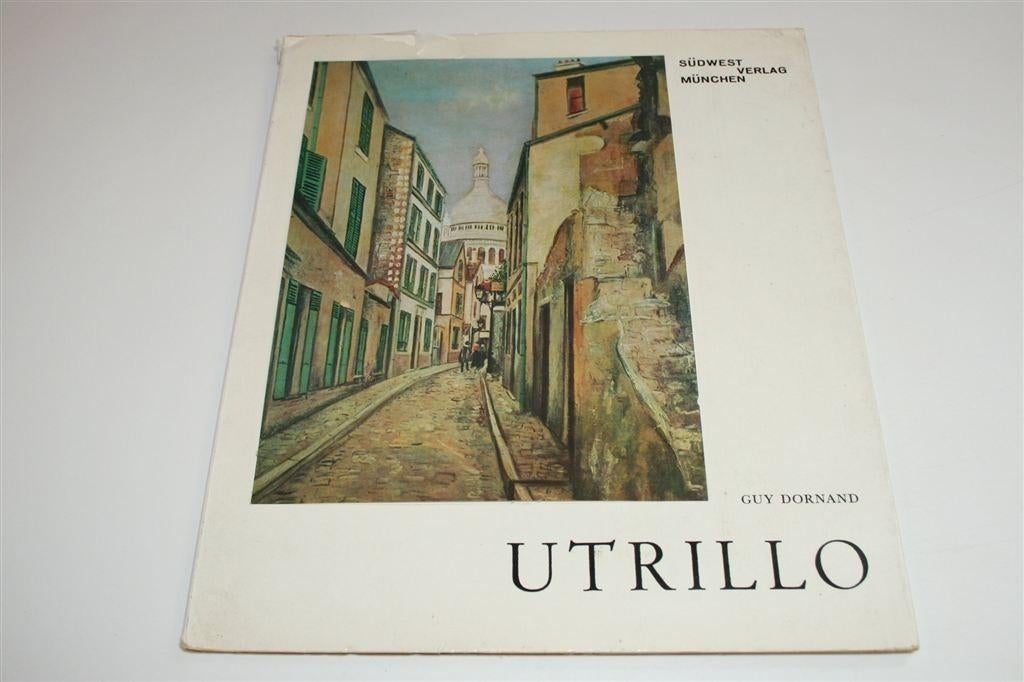 Vintage Kunstboek Utrillo [1967] — Montmartre, Ophalen of Verzenden, Gelezen