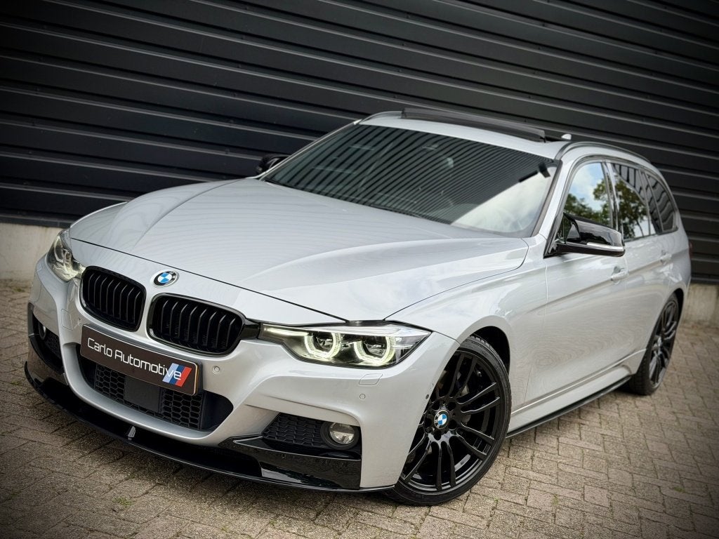 BMW 3 Serie Touring 340i M-PERF. PANO|HUD|360|HK|MEMORY|ACC, Auto's, Dealer onderhouden, Parkeerassistent, 327 pk, 2998 cc