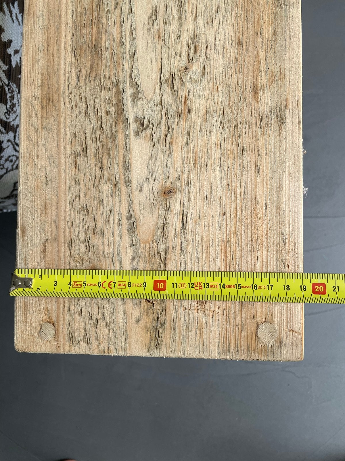 Houten wijnrek - Rustiek en functioneel, Ophalen, 50 – 75, Gebruikt, 5 tot 15 flessen