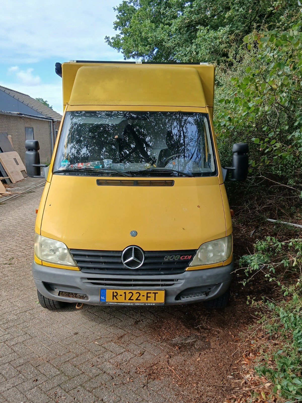 mercedes sprinter 308cdi camper kenteken opknapper, 100 liter of meer, Ophalen, Transportkar