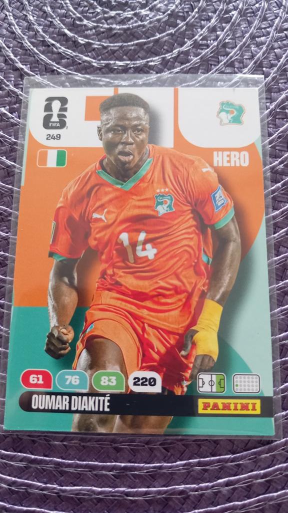 Oumar Diakité FIFA World Cup 2026 Adrenalyn XL Kaart, Ophalen of Verzenden