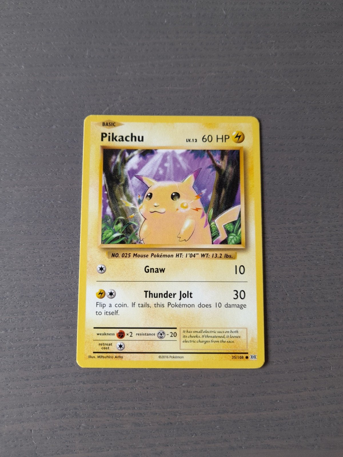 Evolutions 35/108 pikachu, Ophalen of Verzenden, Zo goed als nieuw, Losse kaart