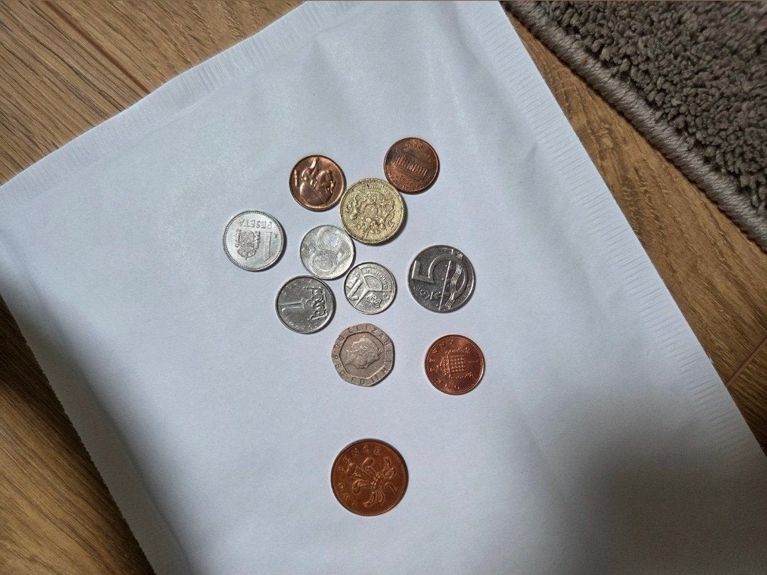 Diverse verzameling van buitenlandse munten, Verzenden, Overige waardes, Setje