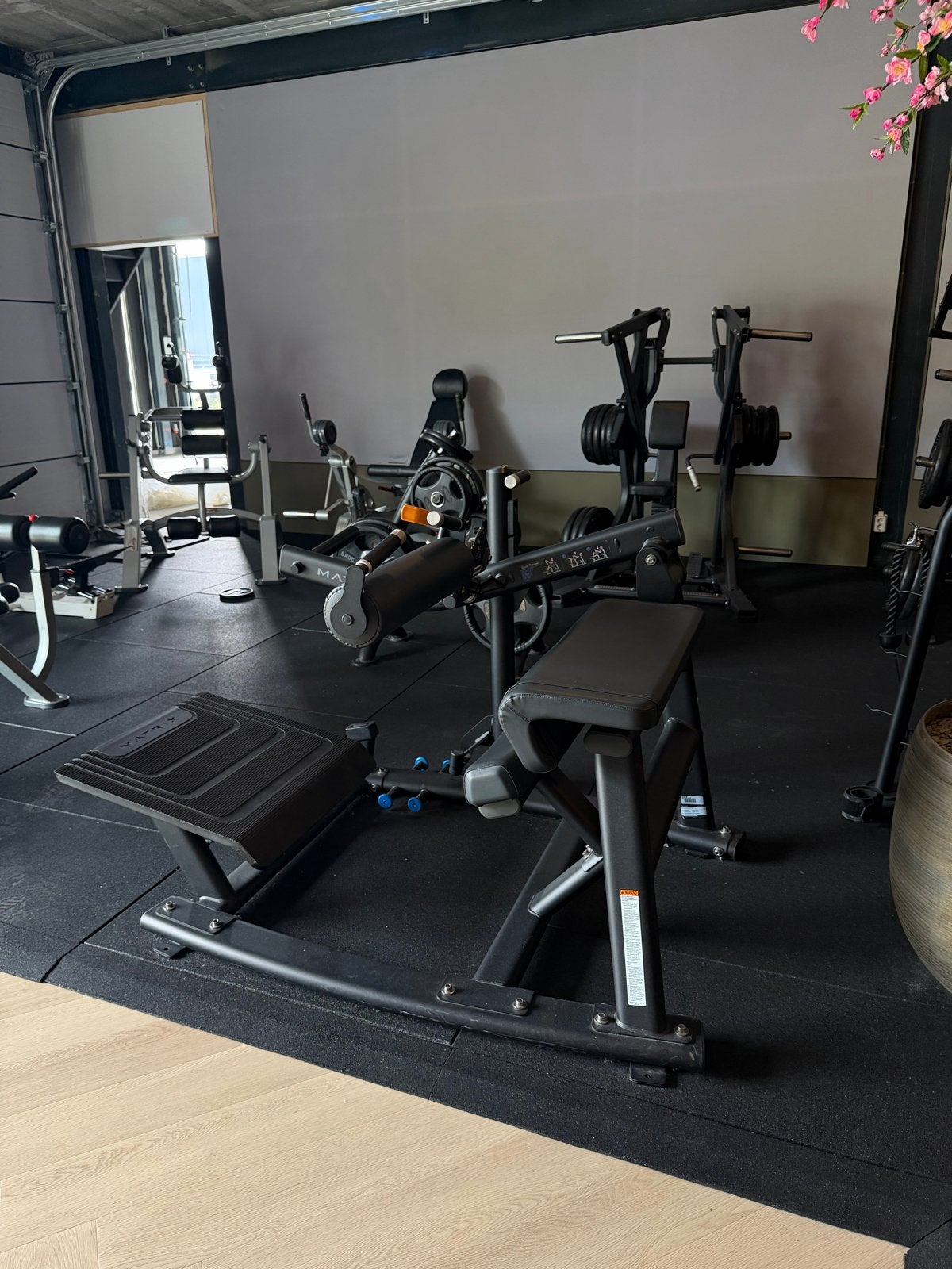 Matrix Hip Thrust machine, Ophalen, Krachtstation, Zo goed als nieuw, Metaal