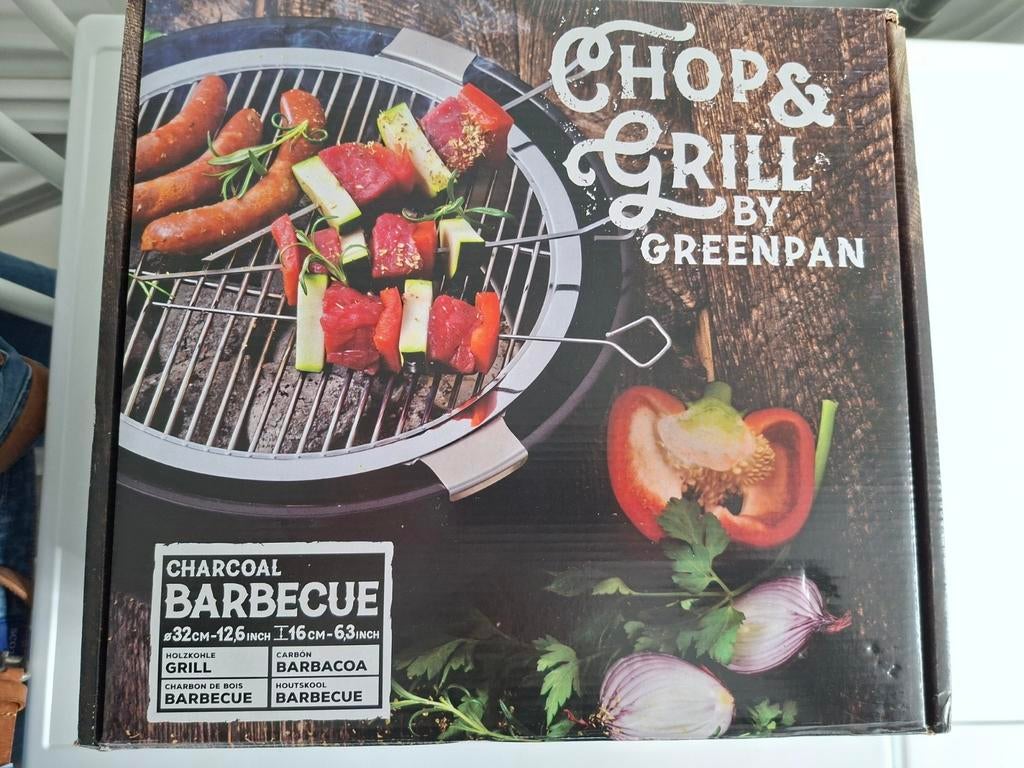 Chop & Grill barbecue by Greenpan 32 cm (ongebruikt), Ophalen, Nieuw, Greenpan