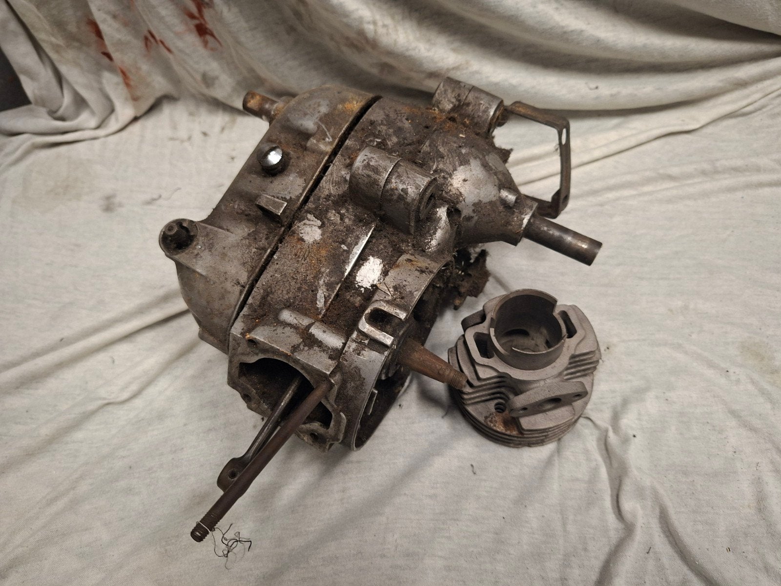 Puch motorblok, Ophalen of Verzenden, Gebruikt, Blok, Puch