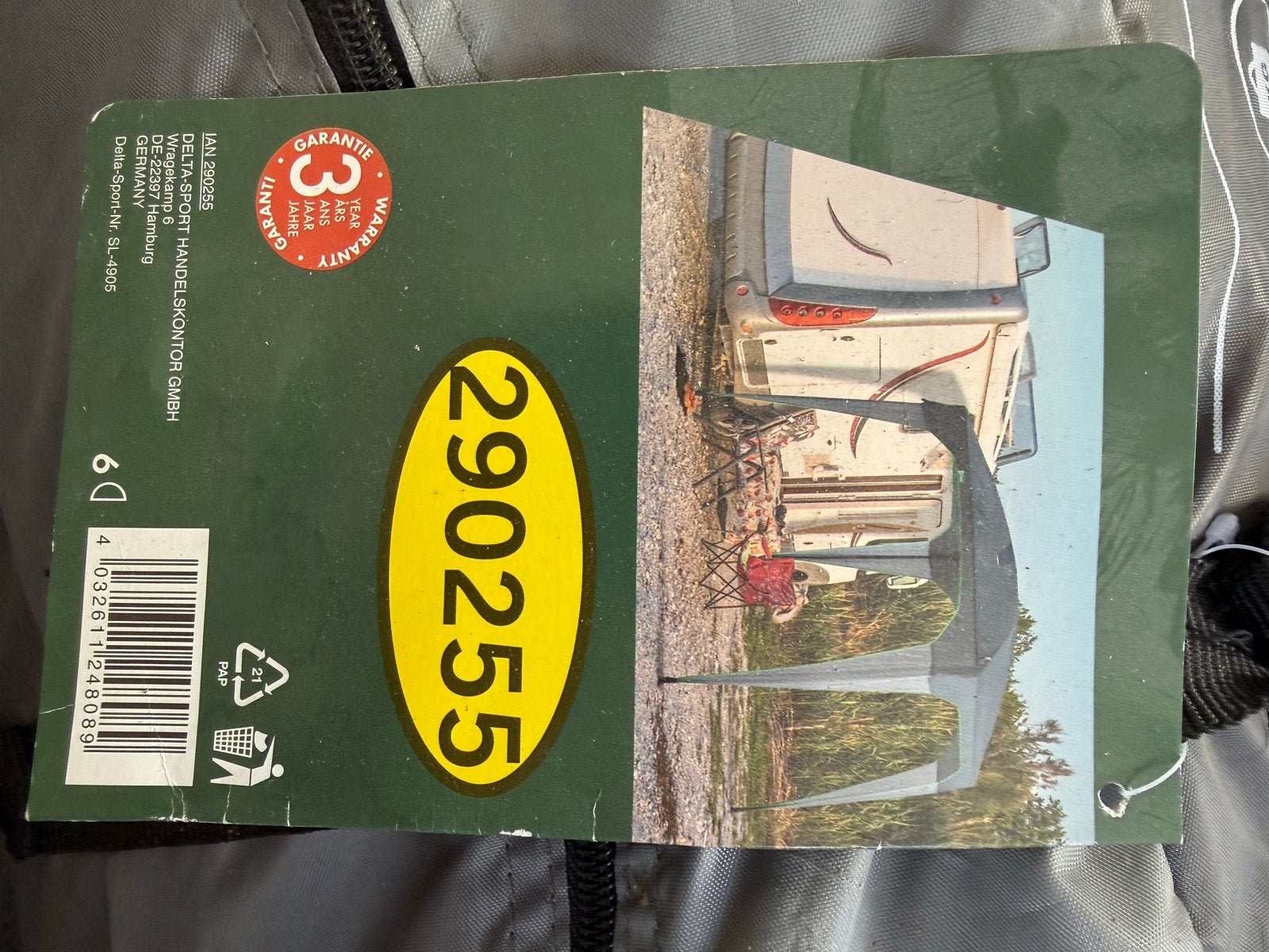 Crivit Paviljoen 250x250x220 cm - Nieuw in verpakking, Caravans en Kamperen, Ophalen, Nieuw