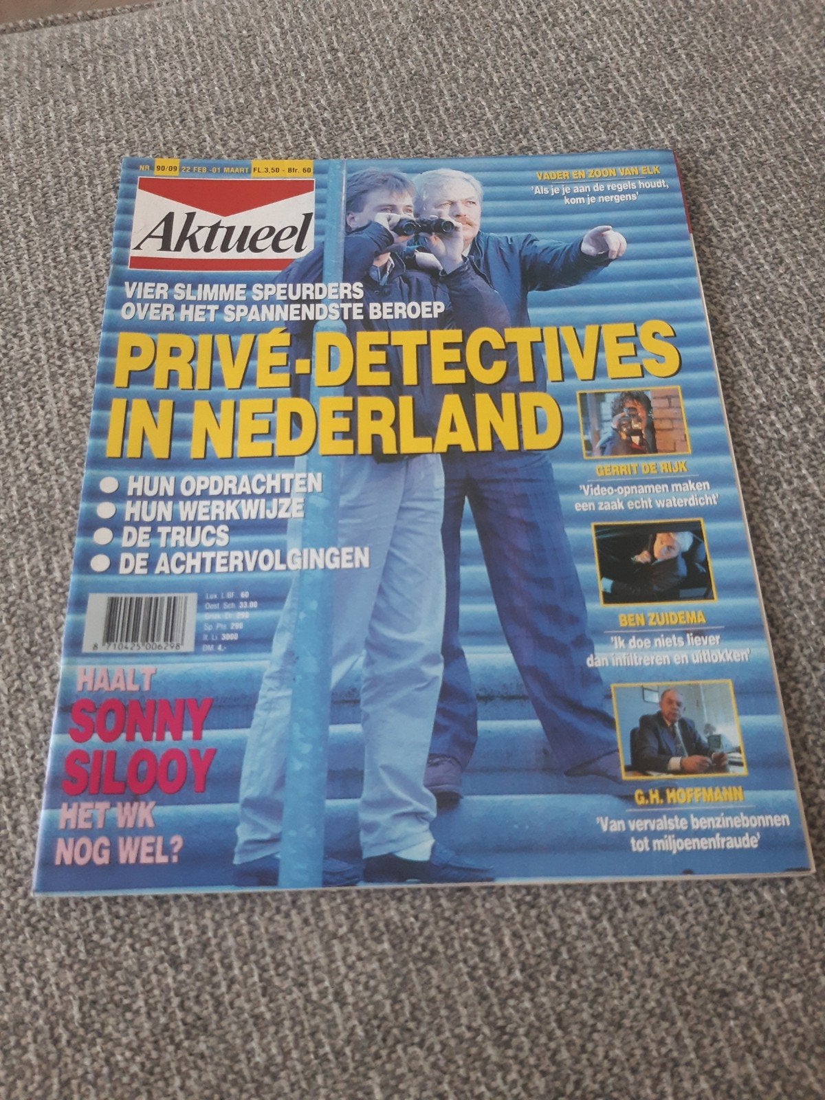9.Aktueel 1990. Jon Bon Jovi. Ronald Biggs. Youp van 't Hek., Verzenden, 1980 tot heden, Tijdschrift