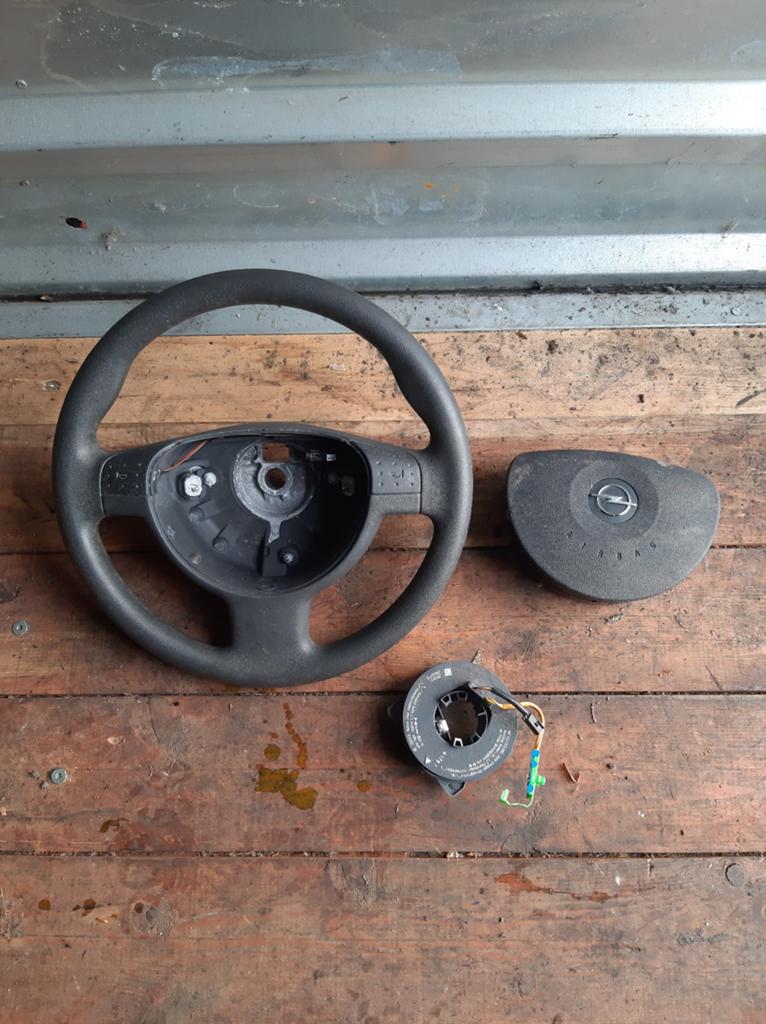 Opel Meriva A Corsa C Tigra stuur, airbag, airbaglint, Auto-onderdelen, Ophalen of Verzenden, Gebruikt, Opel