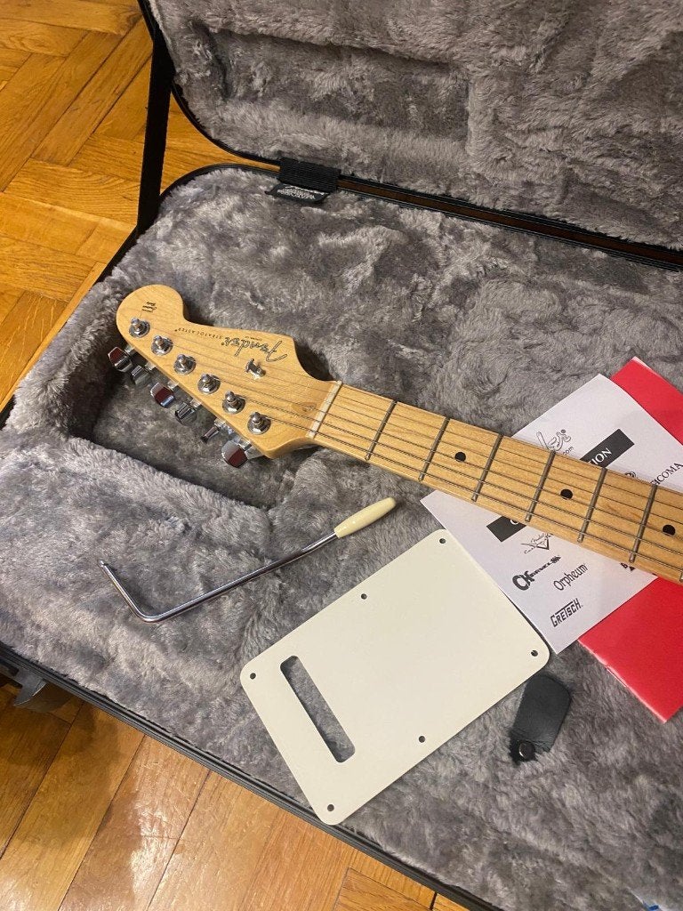 Fender Stratocaster American Pro, Ophalen, Zo goed als nieuw, Solid body, Fender