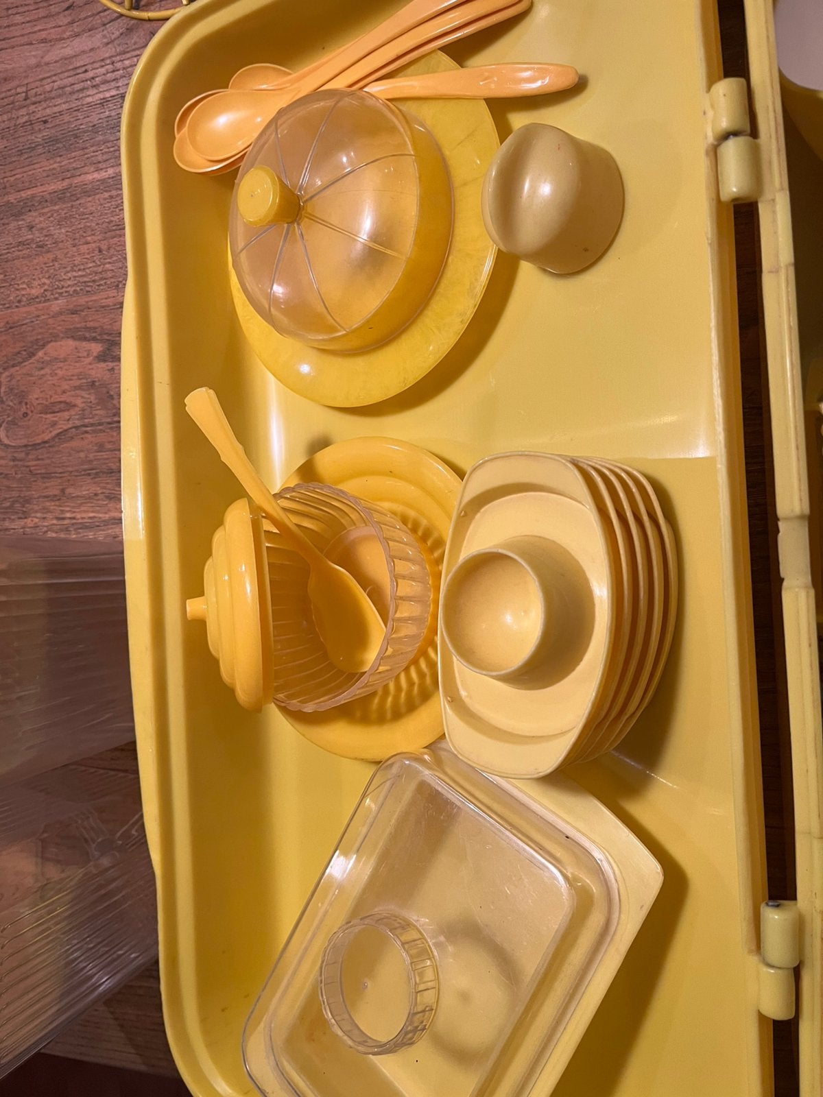 Vintage Keukenspulletjes  Geel 60/70 jaren, Verzamelen, Retro, Ophalen, Overige typen