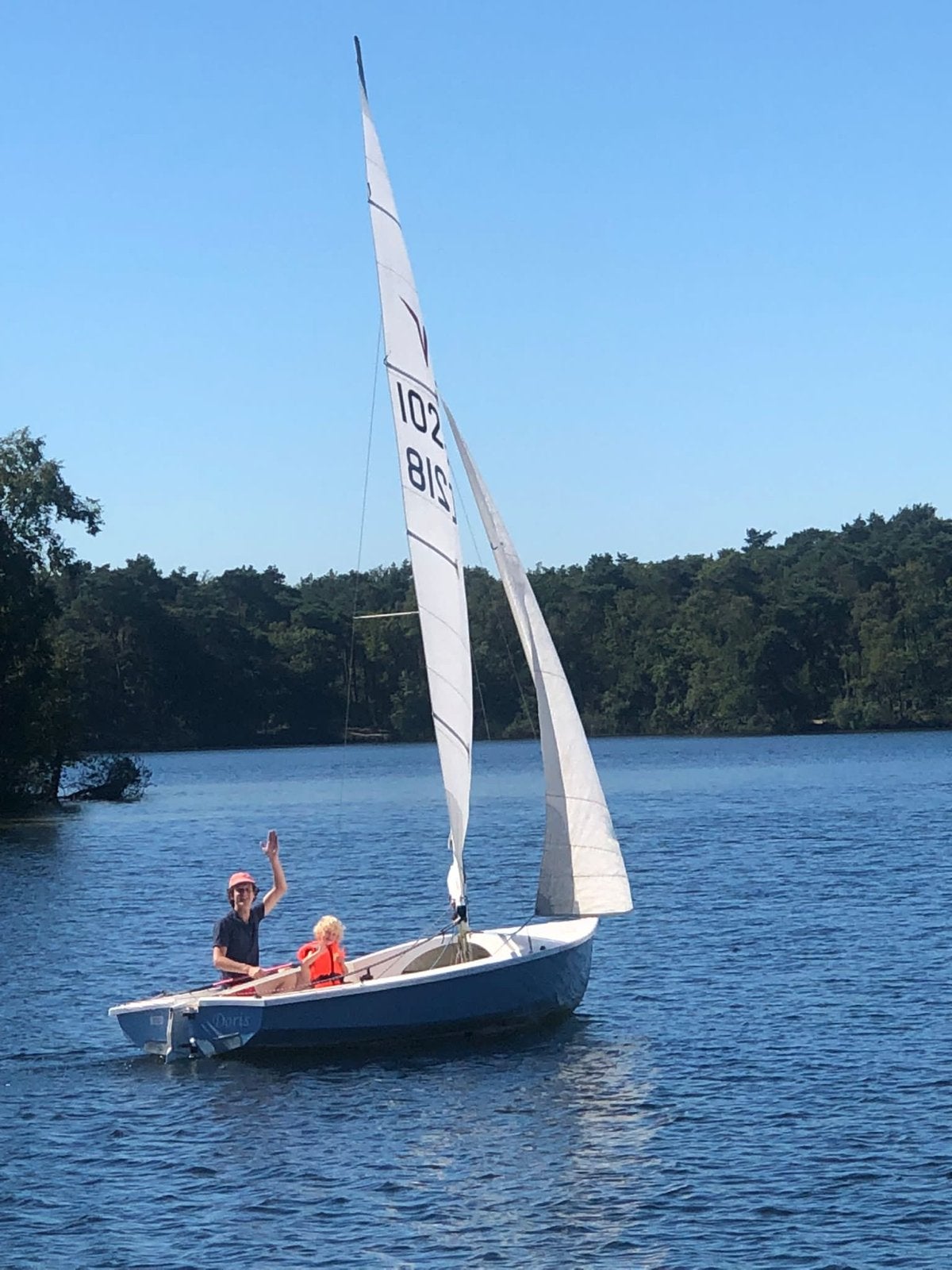 Zeilboot Wayfarer World - Compleet en Klaar om te Varen!, Watersport en Boten, Laser, Polyester, Ophalen of Verzenden, Zo goed als nieuw