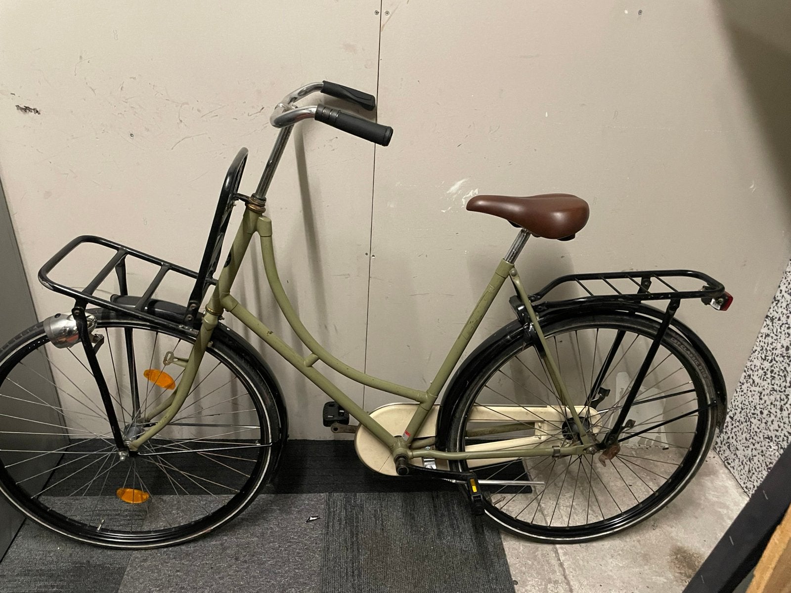 Bsp damesfiets omafiets ciry bike transport fiets herenfiets, 56 cm of meer, Ophalen, Gebruikt, Overige merken
