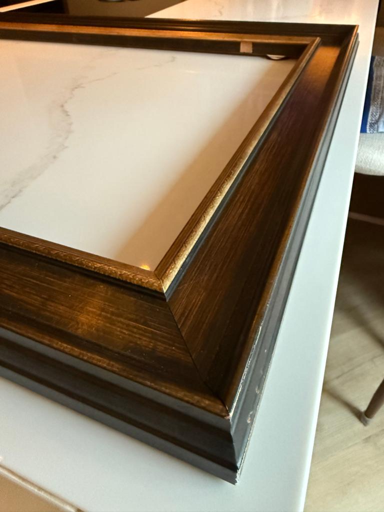 Klassieke lijst voor 43" Samsung The Frame TV (2021-2025), Ophalen, Gebruikt, 50 tot 75 cm, 100 tot 125 cm