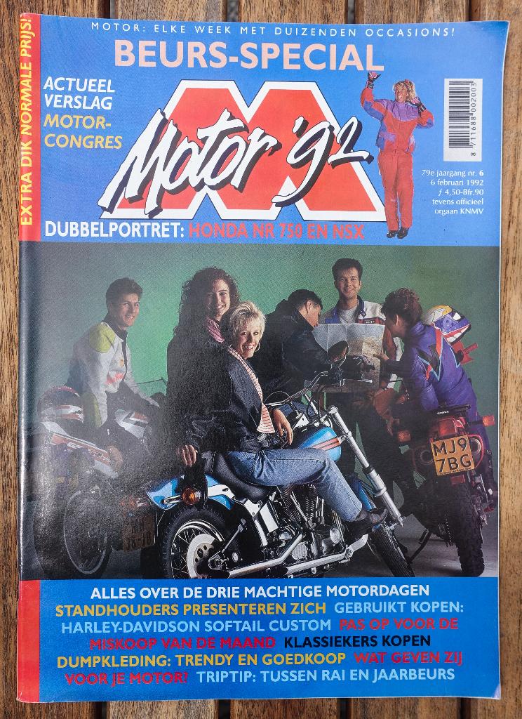 Motorbeurs special 1992, Ophalen of Verzenden, Gelezen, Overige typen