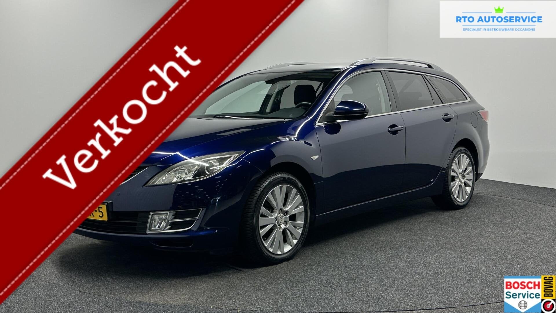 Mazda 6 Sportbreak 1.8i Touring TREKHAAK ECC CRUISE LM., Auto's, Gebruikt, 4 cilinders, Met garantie (alle), Origineel Nederlands