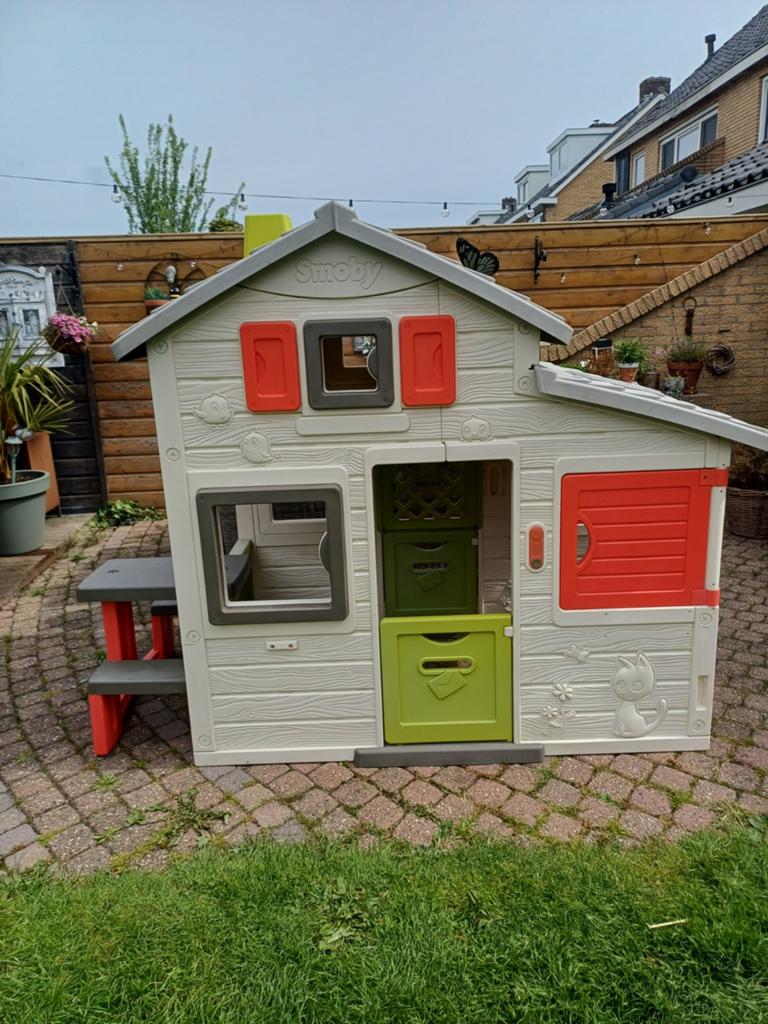 Smoby  speelhuis, Ophalen of Verzenden, Gebruikt, Kunststof