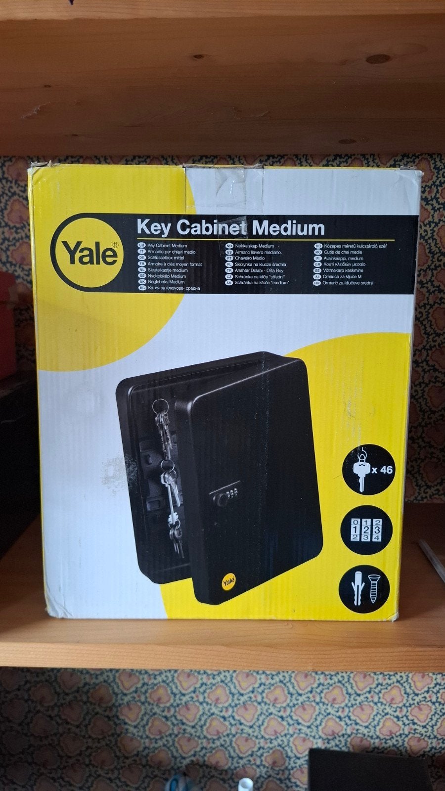 Yale Sleutelkluis Medium - Nieuw in doos, Huis en Inrichting, Brandblussers en Brandkasten, Ophalen of Verzenden