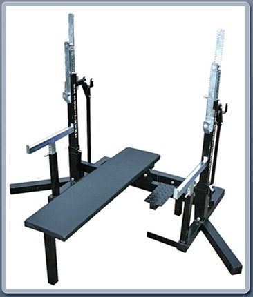 ER Equipment combo rack, Sport en Fitness, Ophalen, Gebruikt, Krachtstation, Benen