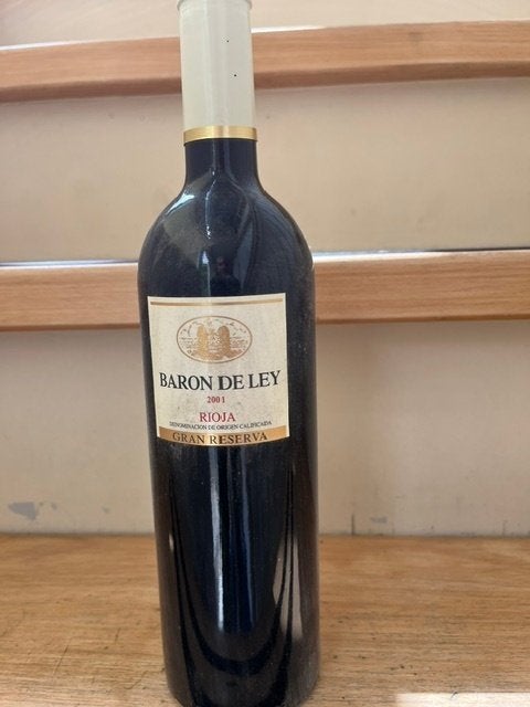2001 Rioja Gran Reserva, Ophalen, Spanje, Nieuw, Rode wijn
