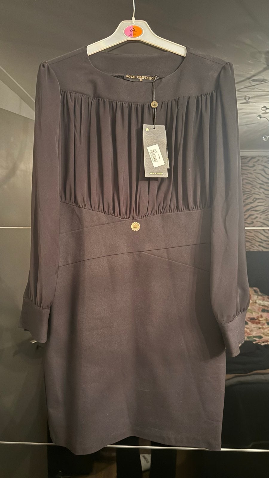 Royal Temptation Zwarte Jurk Maat M, Kleding | Dames, Maat 38/40 (M), Zwart, Nieuw, Ophalen of Verzenden