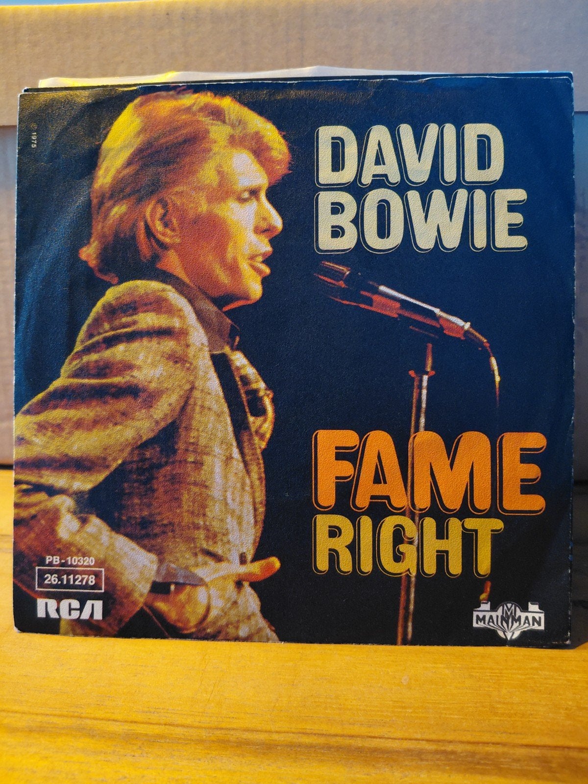 David Bowie  - Fame, Ophalen of Verzenden, Gebruikt, Overige formaten, Poprock