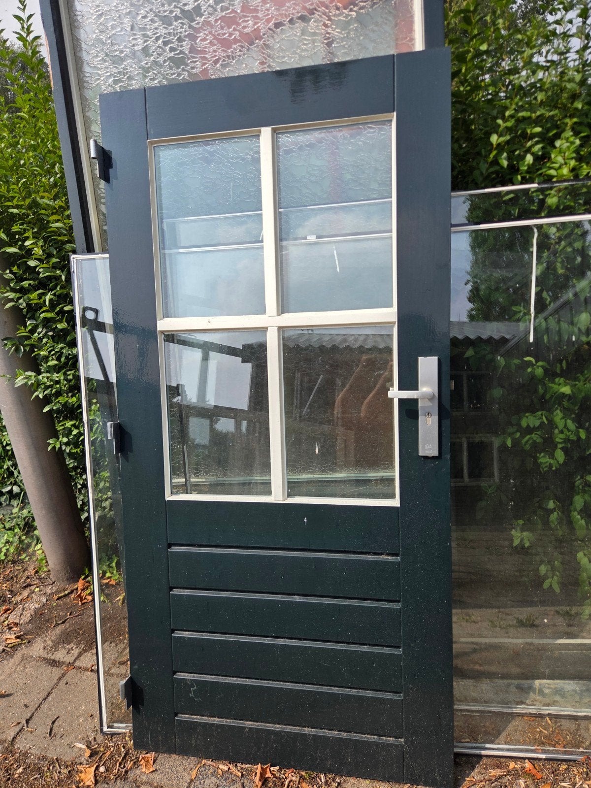 buitendeur met glas 92x187, Ophalen