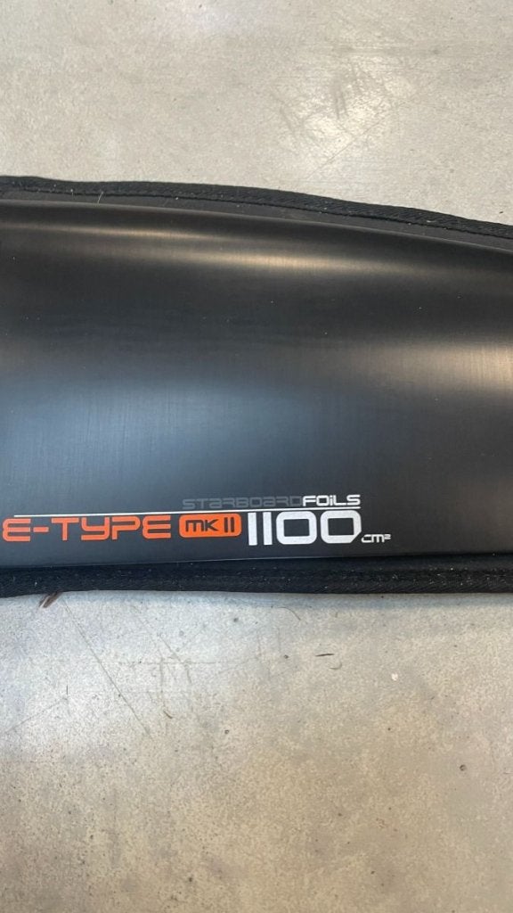 Starboard Foil Set QLII E-type 2 1100 V8 Alu (Showroom Model, Niet ingevuld, Niet ingevuld, Niet ingevuld