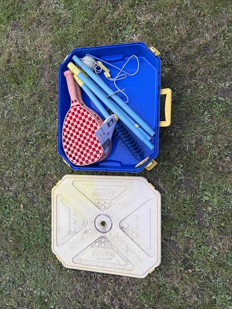 Tennis set met koord en paal - Mookie, Ophalen of Verzenden, Gebruikt, Overige typen, Overige merken