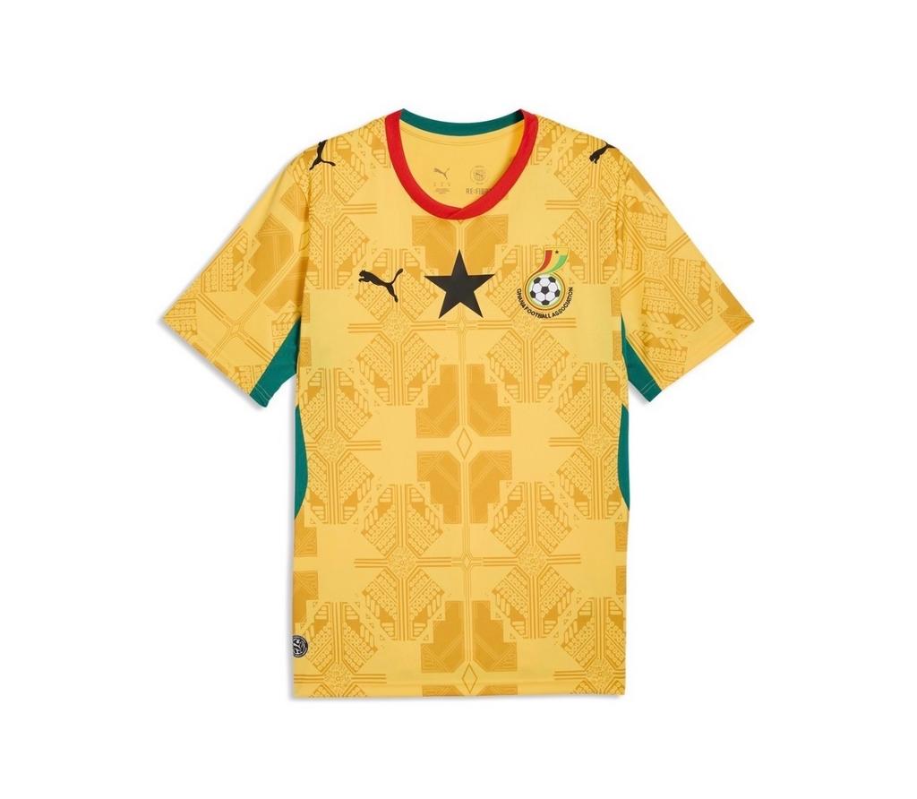 Ghana Thuisshirt WK 2026- Geel/Rood/Groen S-L, Ophalen of Verzenden, Nieuw, Shirt