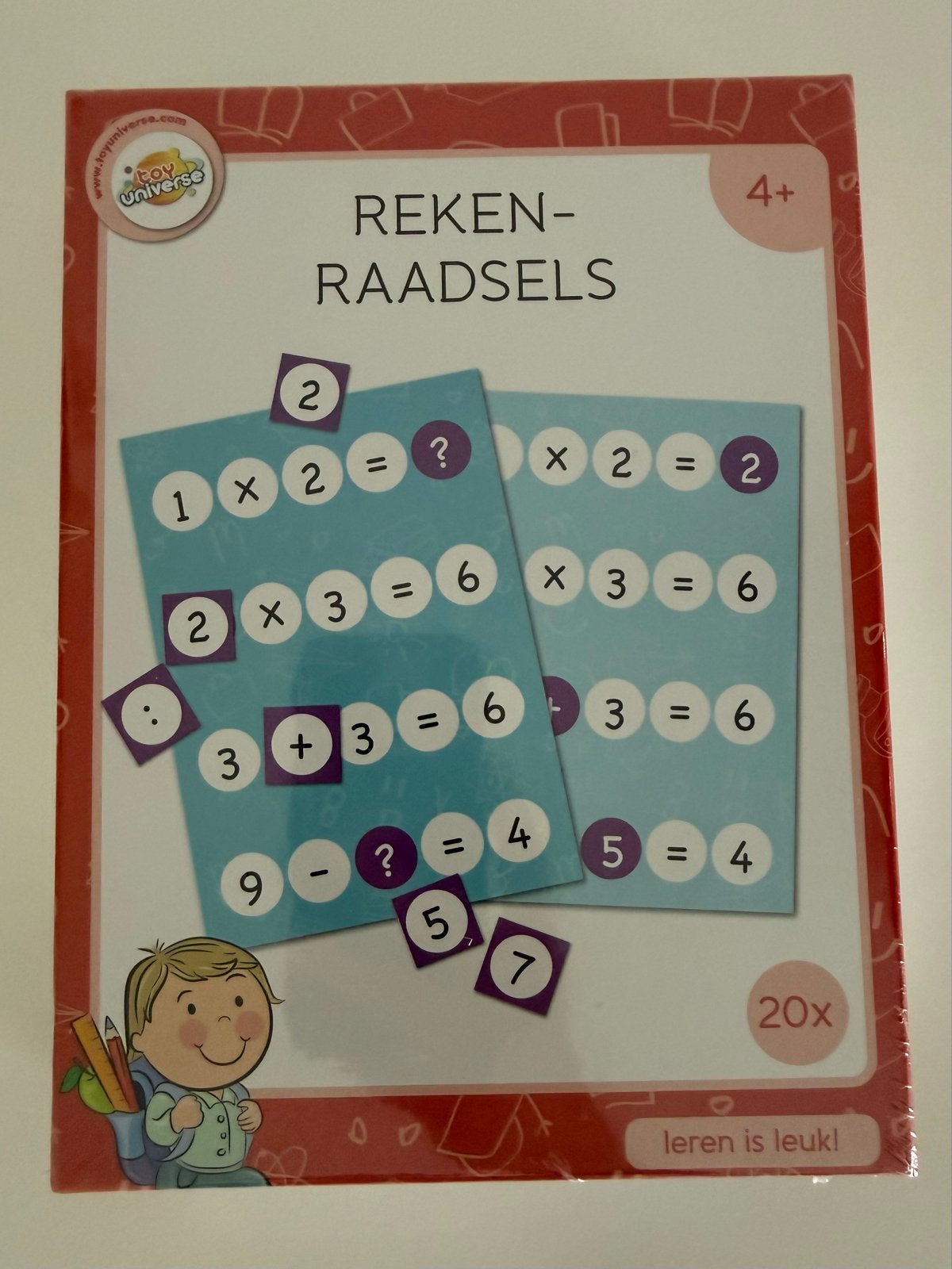 Rekenraadsels Educatief Spel 4+, Ophalen, Nieuw, Rekenen