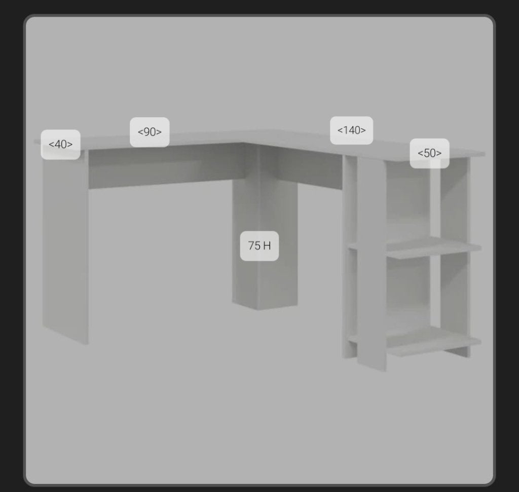 Bureau wit, gratis af te halen., Huis en Inrichting, Ophalen, Gebruikt