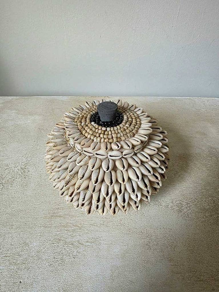 Ronde schelpen bakje 2 uit Bali, Overige typen, Rond, Ophalen of Verzenden, Tropical home