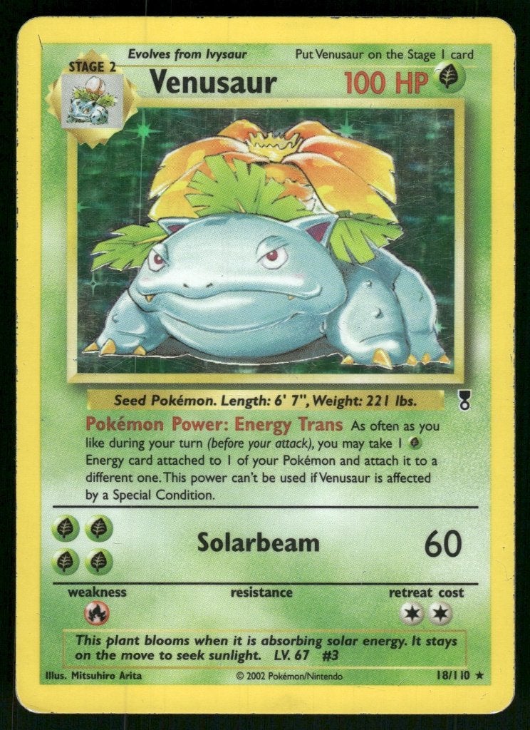 Venusaur 18/110 - Legendary Collection (EX), Verzenden, Gebruikt
