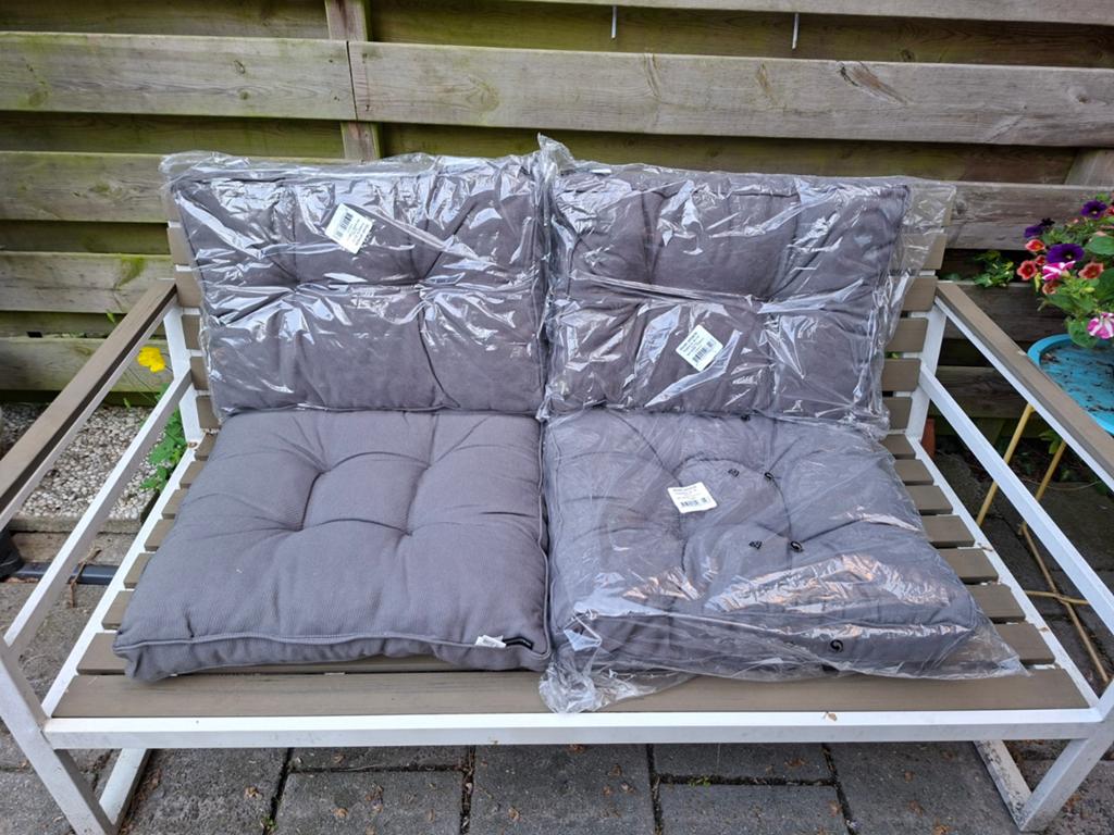 Loungekussens (nieuw) antraciet, Ophalen, Nieuw