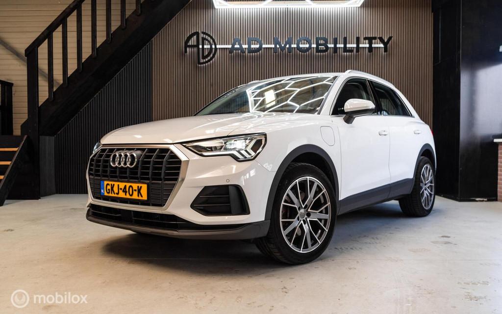 Audi Q3 45 TFSI e Advanced edition 245PK, LED, DAB+, ACC., Auto's, Audi, Stof, Gebruikt, Euro 6, Wit