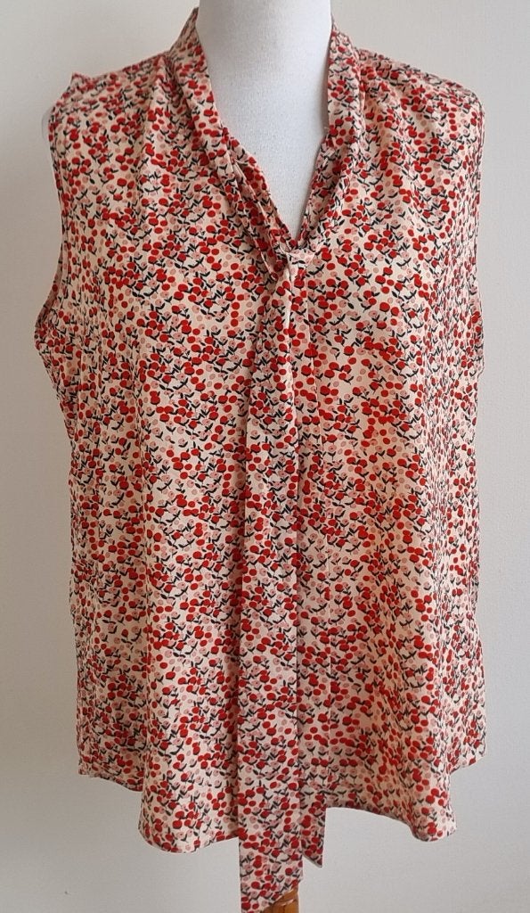 Norah zachtroze blouse met bloemetjes mt. 44, Maat 42/44 (L), Ophalen of Verzenden, Zo goed als nieuw, Norah