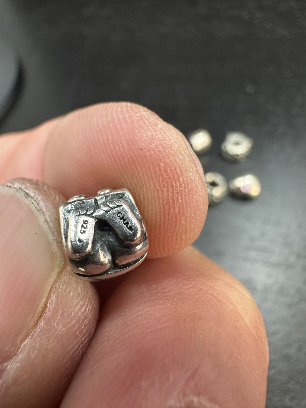 Diverse Pandora en Cham bedels, 925 zilver, in één koop, Pandora, Ophalen of Verzenden, H, D