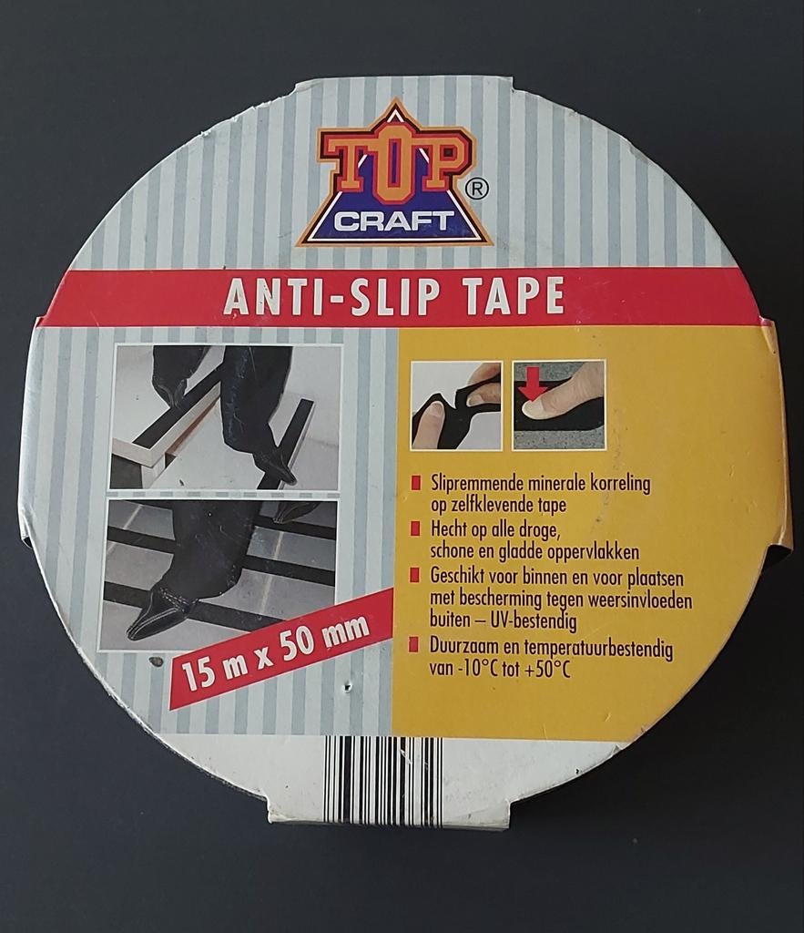 TOP CRAFT Anti-Slip Tape 15m x 50mm - Nieuw, Ophalen of Verzenden, Nieuw, 250 mm of meer, Overige typen