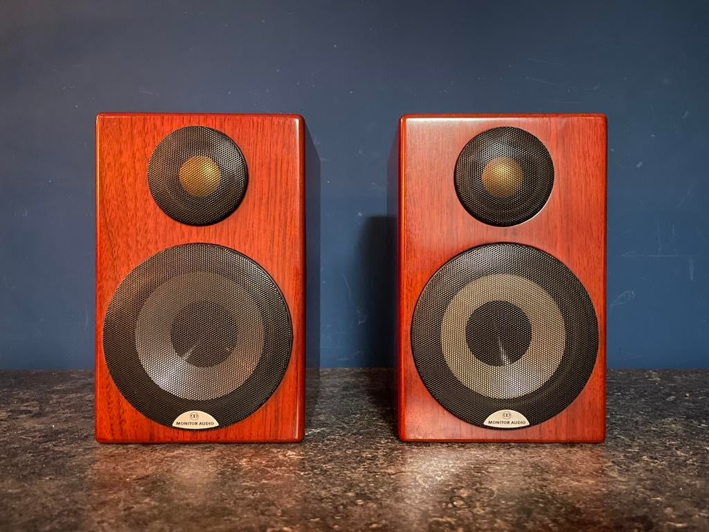 Monitor audio Radius 90 Rosewood, Audio, Tv en Foto, Luidsprekers, Ophalen of Verzenden, 60 tot 120 watt, Front, Rear of Stereo speakers
