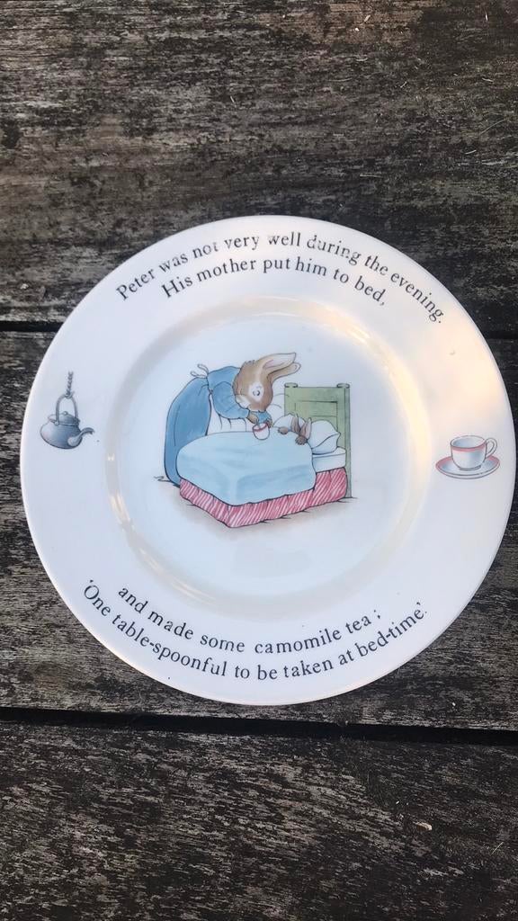 Wedgwood Peter Rabbit bordje, Ophalen of Verzenden