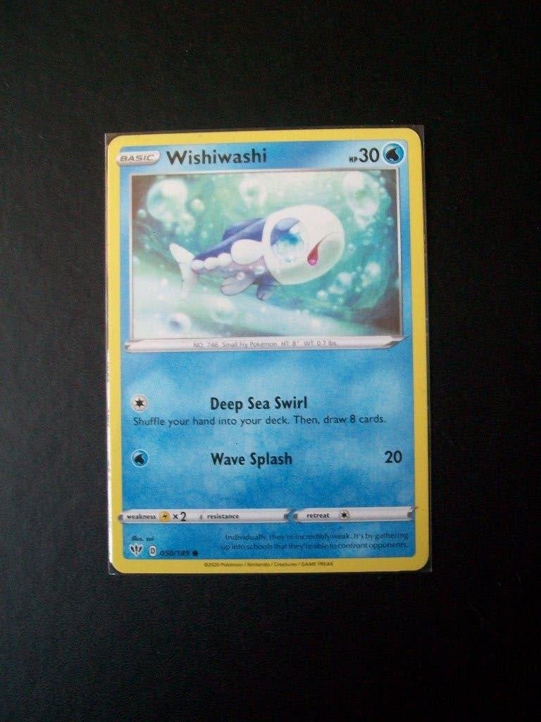 3696: Nieuwe Pokemon Kaart WISHIWASHI hp 30 (050/189) 2020, Verzenden, Nieuw, Losse kaart