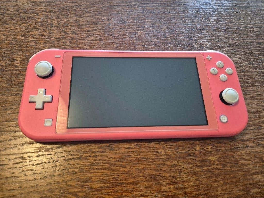 Nintendo Switch Lite Roze, Spelcomputers en Games, Spelcomputers | Nintendo Switch Lite, Ophalen, Roze of Coral, Zo goed als nieuw